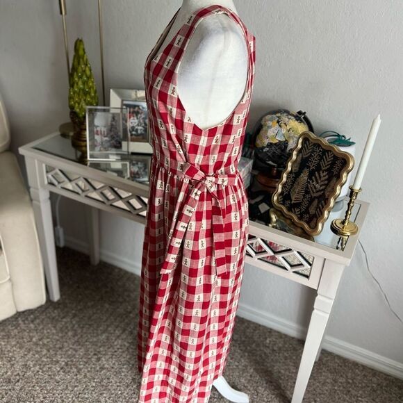 Vintage Marianna Originals Christmas dress gingerbread man - Picture 3 of 8